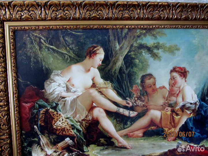 Картины Франсуа Буше, 18 век, холст