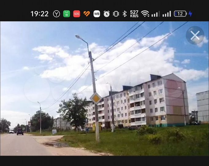 3-к. квартира, 62 м², 1/5 эт.