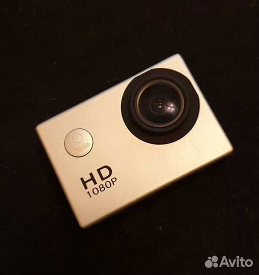 Action camera + кейс + куча нового крепежа