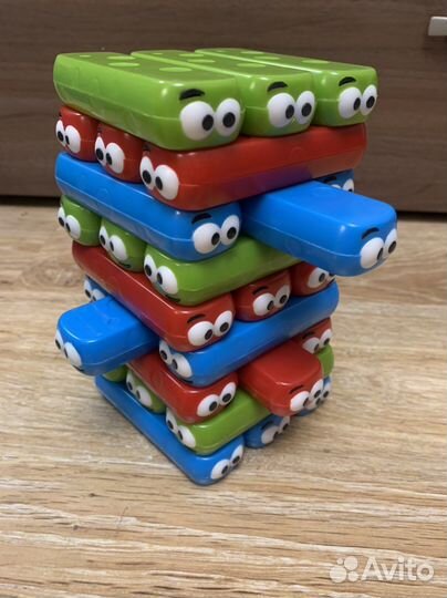 Детские игрушки Дженга, балансир, мозаика