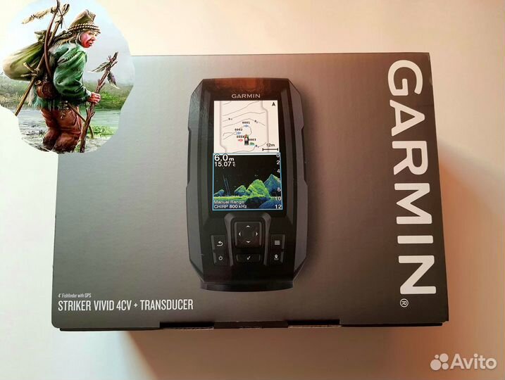 Эхолот Garmin Striker Vivid 4cv