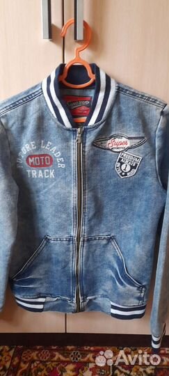 Джинсовая куртка для мальчика