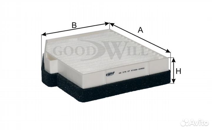 Фильтр салонный