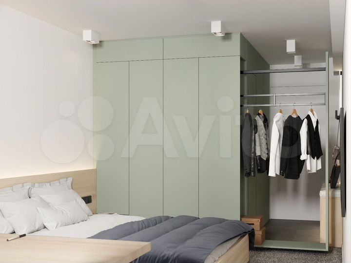 Апартаменты-студия, 20 м², 12/18 эт.