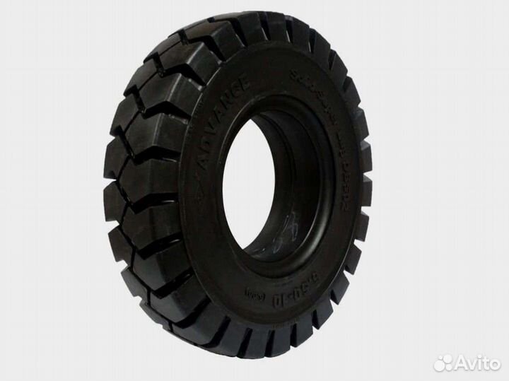 Шина цельнолитая 6.50-10 (OB502) advance standard