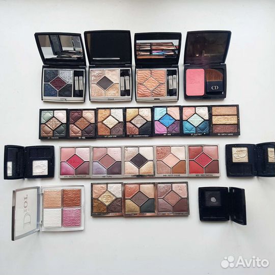 Тени для век dior chanel sisley оригинал