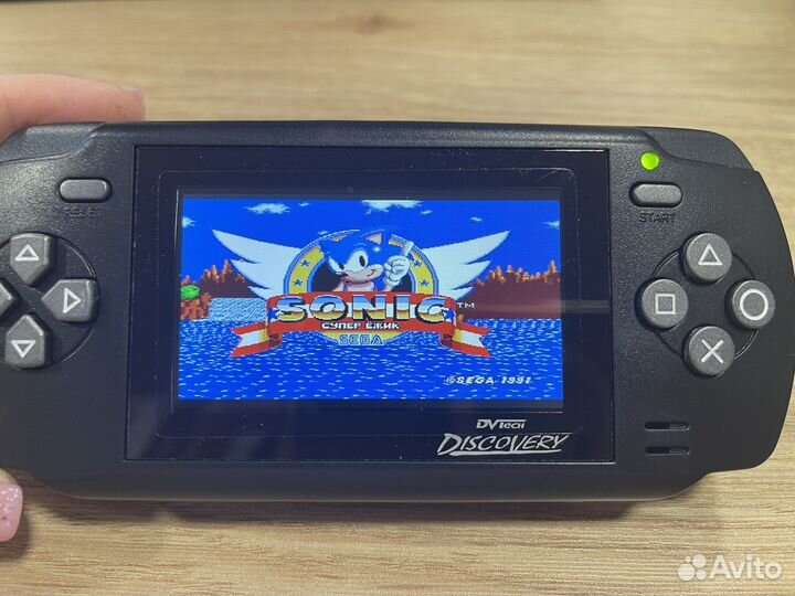 Портативная приставка Discovery 16 бит с играми