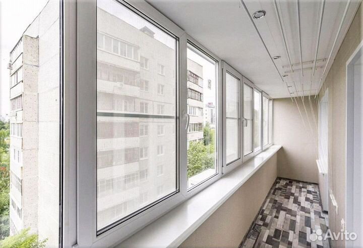 Остекление балконов и лоджий