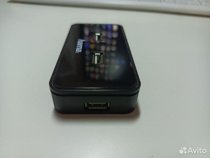 USB хаб hama Active на 7 портов с питанием