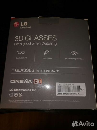 3d очки lg