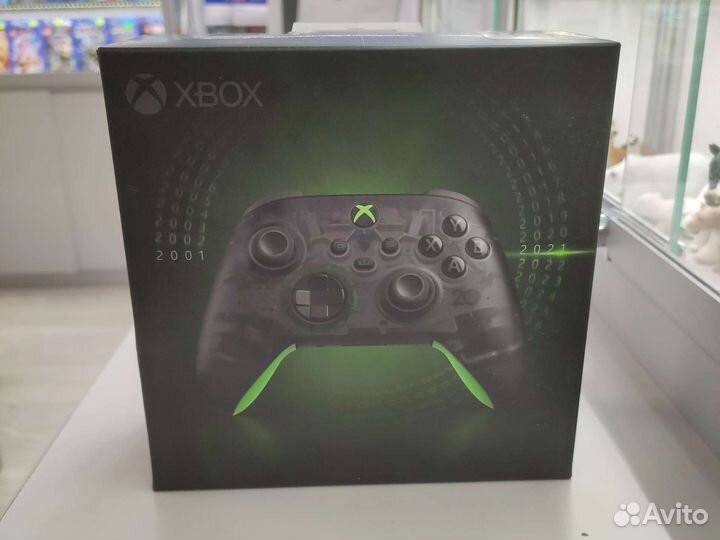 Геймпад xbox 20th anniversary новый с пломбой рст