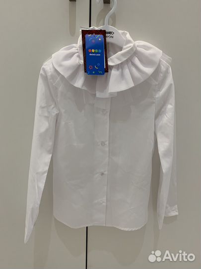 Блузка школьная 146 новая