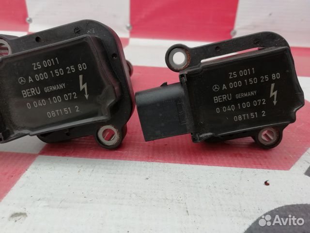 Катушка зажигания Мерседес W211 w204 A0001502580