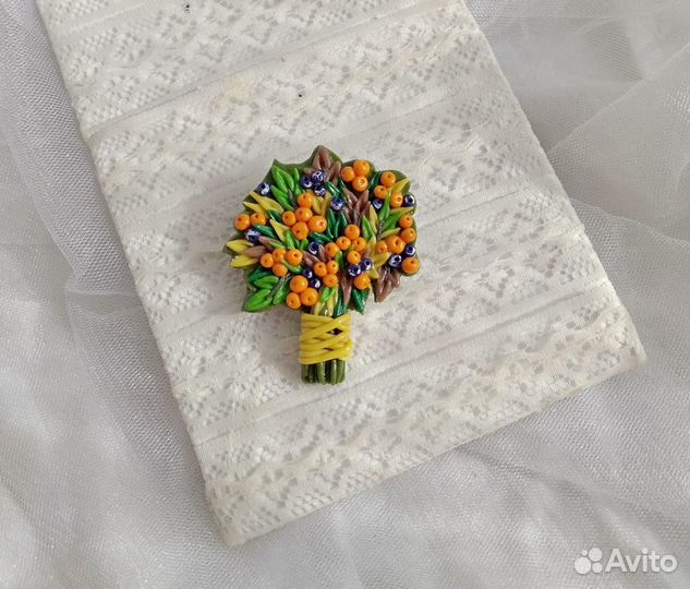 Брошь (Ручная работа)