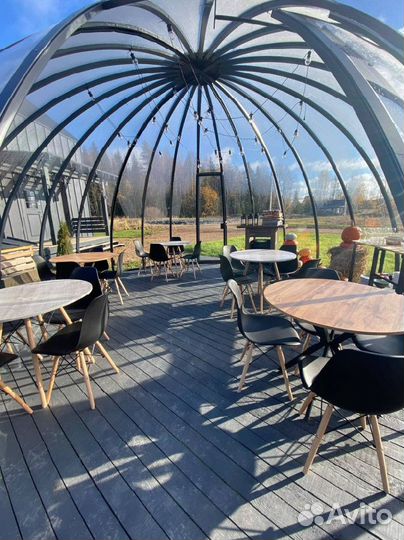 Купольная беседка, беседка Иглу