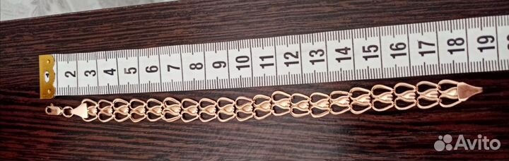 Золотой женский браслет