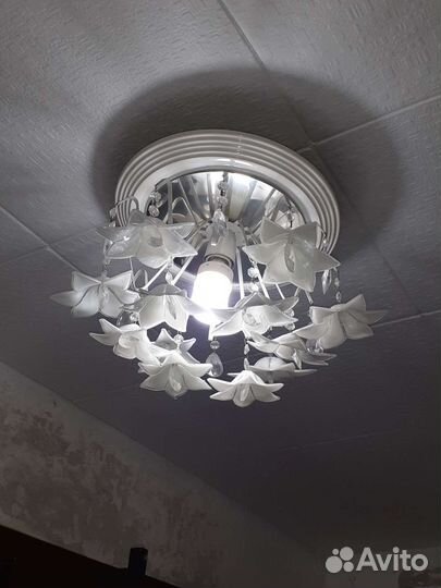 Люстра и светильник бра бу