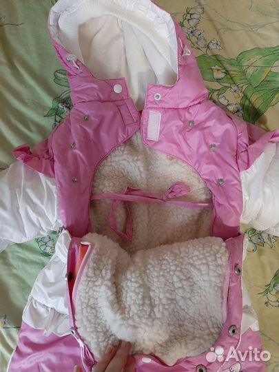 Зимний комбинезон на девочку