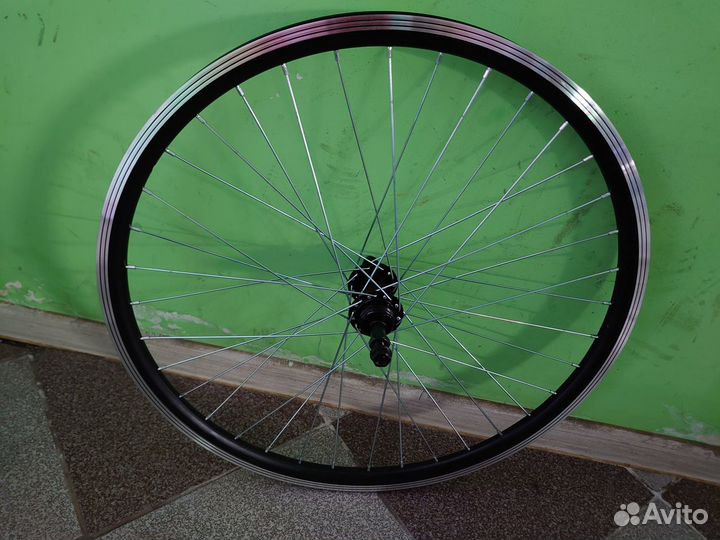 Колесо заднее 26 под трещетку под гайки