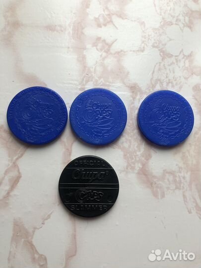 Кэпсы Сотки, фишки, биты, из 90-х