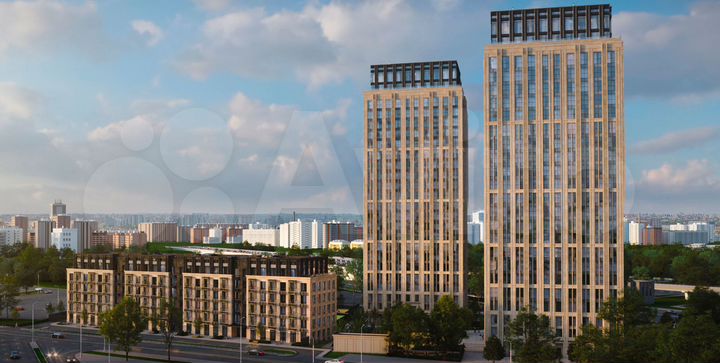 3-к. квартира, 109,9 м², 6/23 эт.