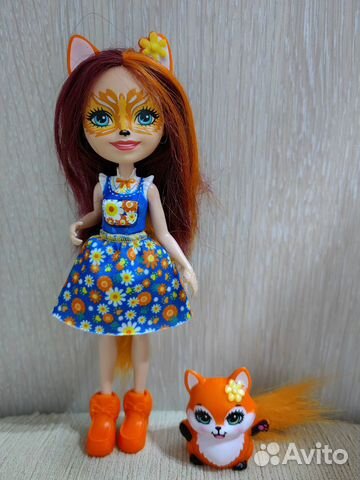 Enchantimals. Кукла Лиса и питомец