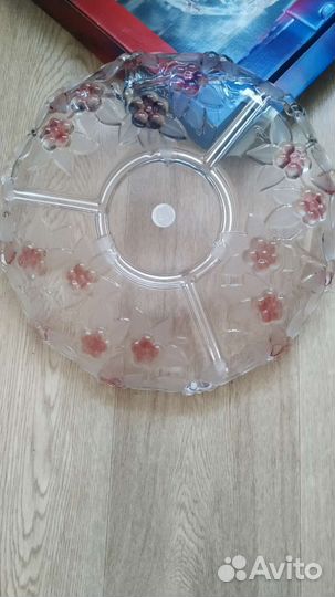 Хрустальная менажница