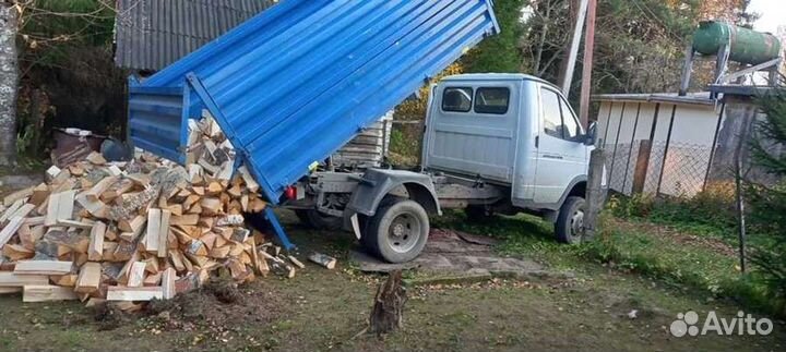 Дрова березовые. Колотые