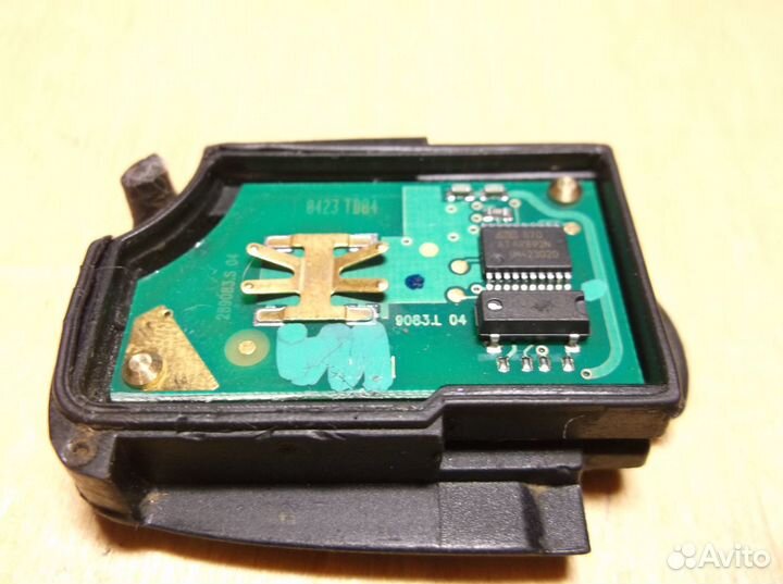 Audi A2/A4 8Z0 837 231 D чип ключ 3 кнопки temic