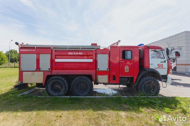 Пожарная машина камаз ац5.0-40 объявление продам