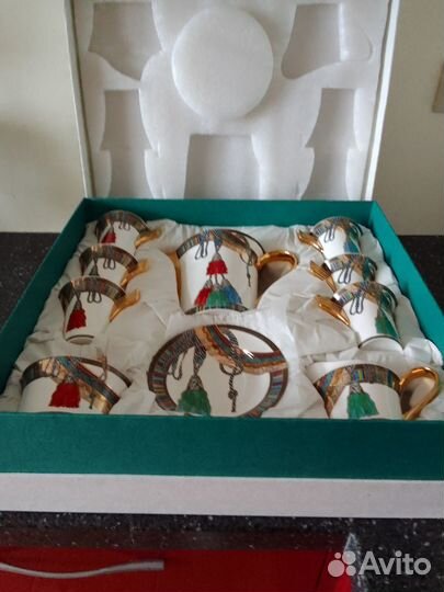 Чайный сервиз новый в коробке Empire