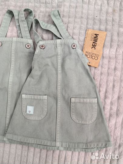 Сарафан джинсовый 74 новый Gloria jeans