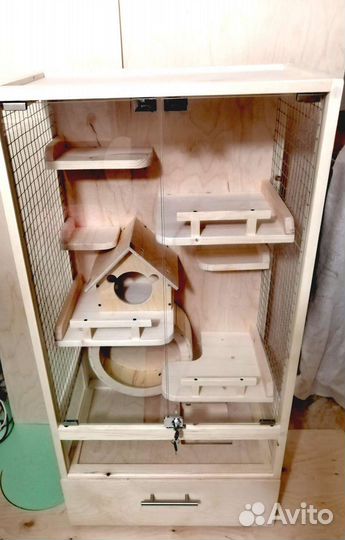 Клетка большая для шиншилл белок дегу др грызунов