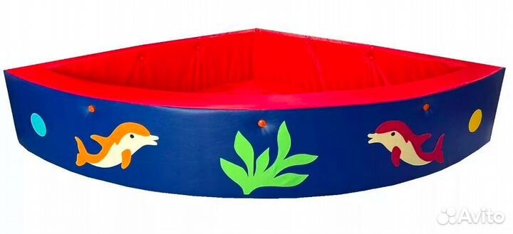 Детский бассейн угловой 