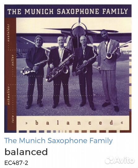 The Munich Saxophone Family - Balanced CD Germany