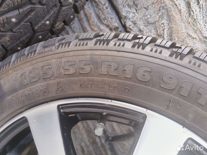 R16 Tigar Winter 195/55, PCD 4x100 DIA 15