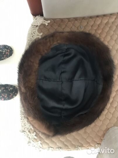 Шапка норковая женская