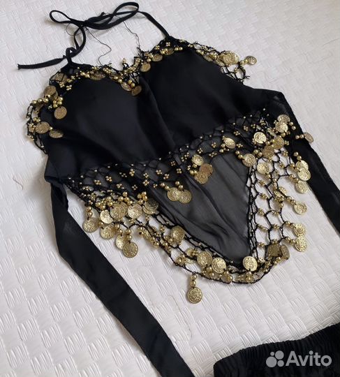 Танцевальный костюм с монетками звенящий