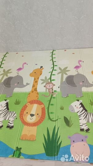 Детский коврик для ползания 180 200