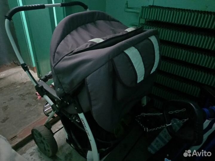 Коляска для двойни Santa Cruz PC