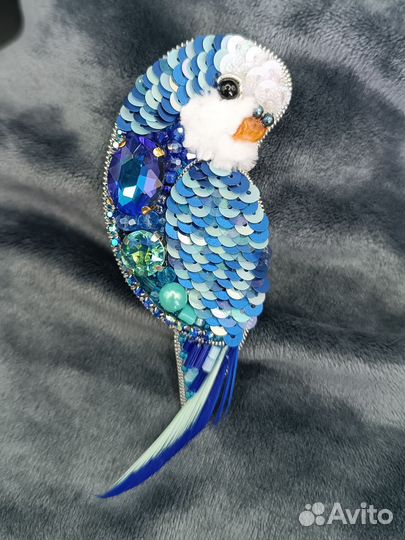 Брошь ручной работы