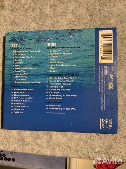 Nirvana nevermind deluxe edition 2 CD Canada