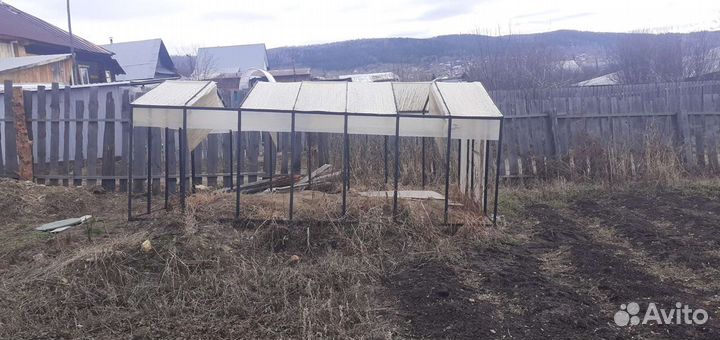 Каркас теплицы металлический