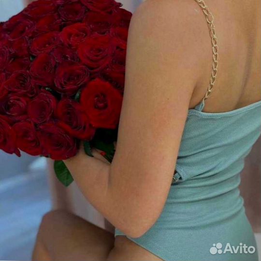 Розы 50см. Букет цветов