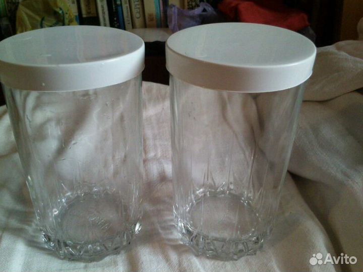 Стаканы кружки бокалы вазы стеклянные