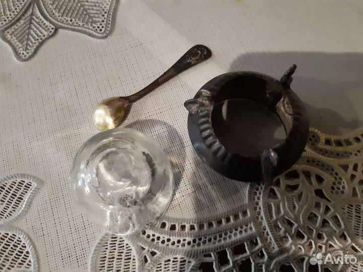 Солонка мельхиор СССР