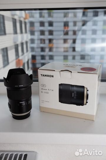 Объектив Tamron SP 35mm F/1.4 Di USD Canon