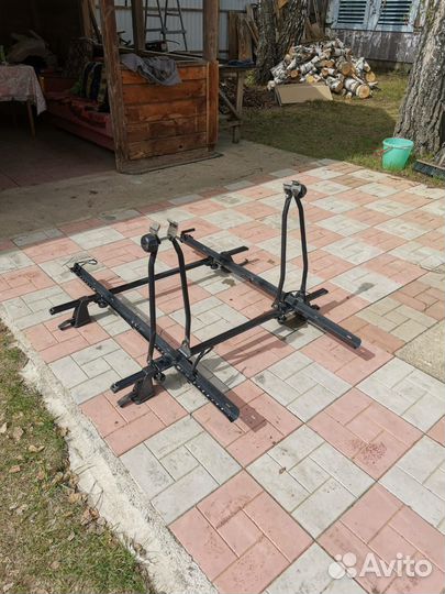 Багажник на крышу + два велобагажника