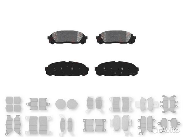 Колодки Toyota Chaser 3 96, Cresta 5 96, Mark 2