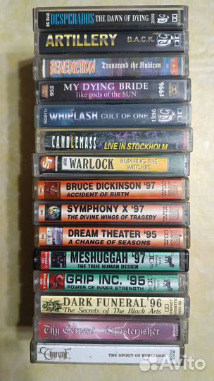 Аудиокассеты. Heavy metal. Одним лотом
